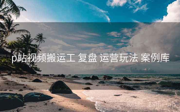 p站视频搬运工 复盘 运营玩法 案例库